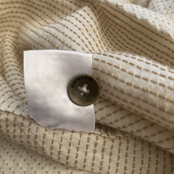 Howler Bros Western Shirt Mens XXL Long Sleeve Button Down Ivory Beige Textured - Picture 10 of 14